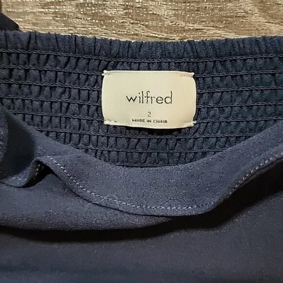 ⛅️ Wilfred ruffle trim Midi Dress ⛅️ - Picture 2 of 5